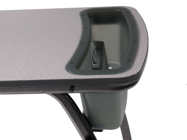 Ergonomic Student Desk with Storage - Adjustable Height Study Desk for Kids & Teens - Perfect for Home, Dorm & Office Workspace