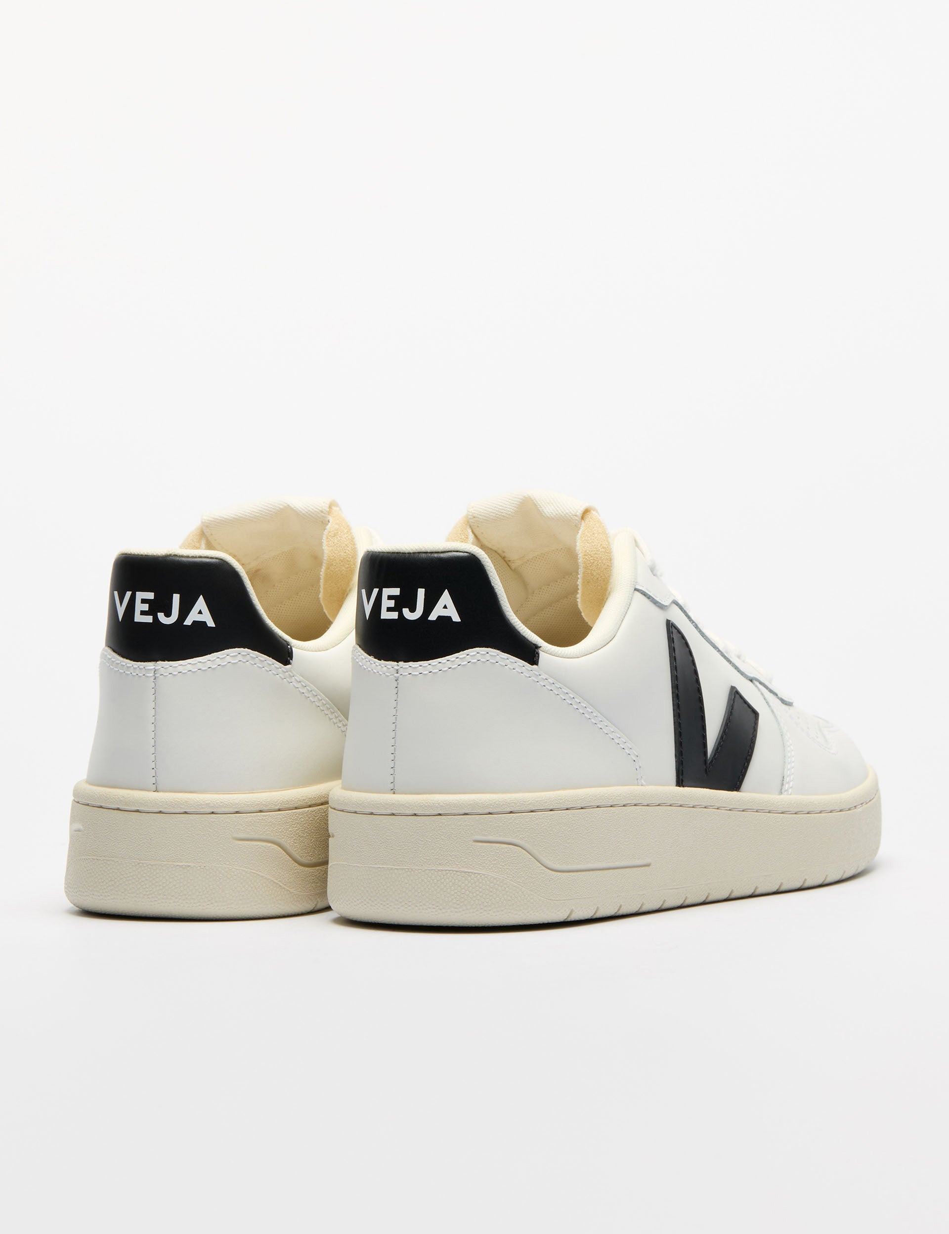 Premium V10 Genuine Leather Shoes - White & Black Color Options for Men & Women | Perfect for Casual Wear, Office, and Outdoor Activities