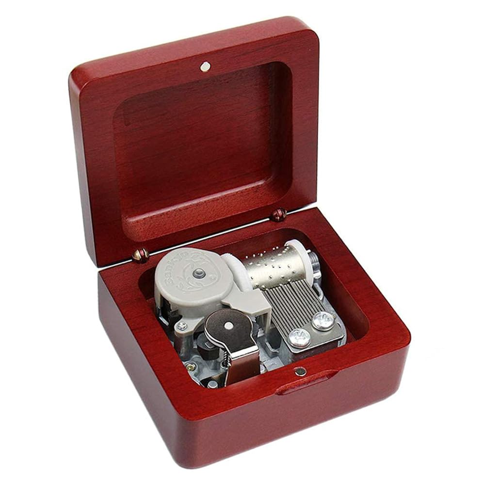 Sinzyo Musical Jewelry Box - Elegant Hand-Crafted Music Box for Jewelry Storage & Gifts - Perfect for Weddings, Anniversaries & Home Decor