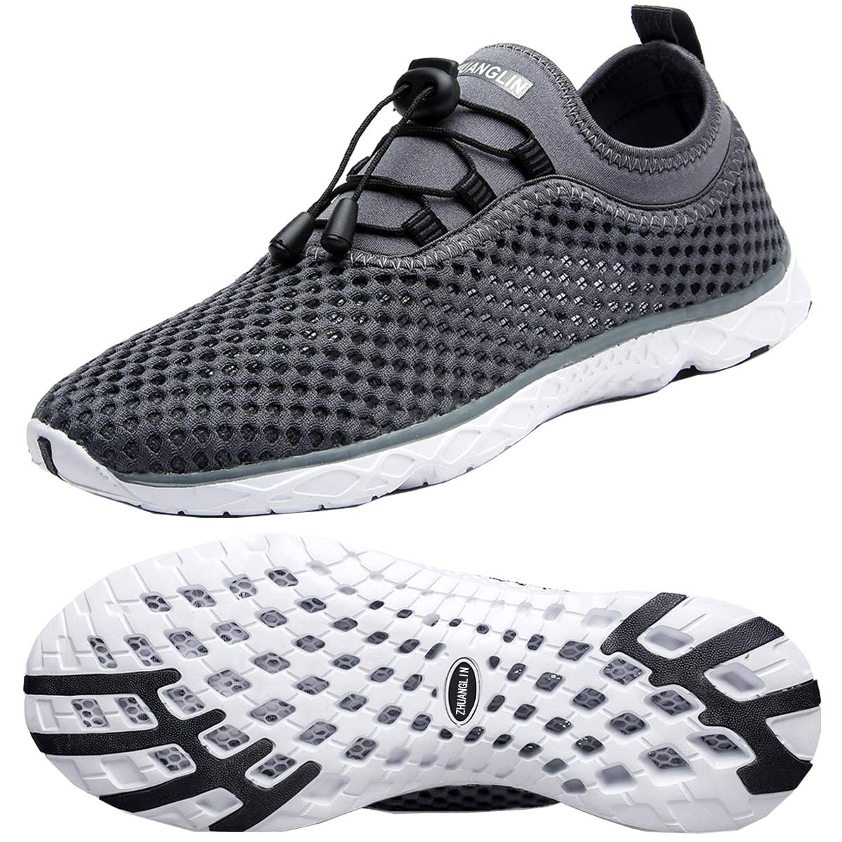 Women's Quick Drying Aqua Water Shoes - Lightweight Swim Shoes for Beach, Pool, Yoga & Water Sports | Non-Slip Barefoot Walking Shoes