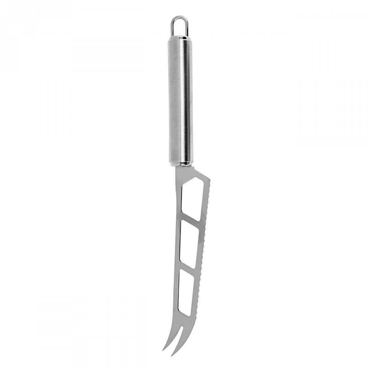 Premium Stainless Steel Cheese Knife Set - 3-Piece Cheese Slicer & Cutter for Hard & Soft Cheeses - Perfect for Charcuterie Boards, Wine Pairings & Gourmet Entertaining