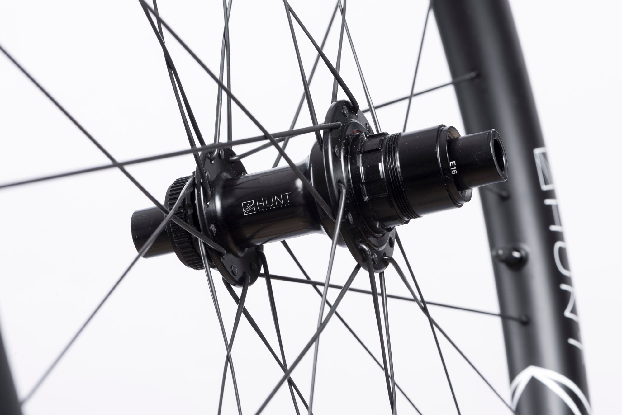 HUNT 42 Limitless Gravel Adventure Wheelset - Lightweight Carbon Bike Wheels for Off-Road Cycling & Bikepacking - Perfect for Trail Riding, Gravel Racing and All-Terrain Adventures