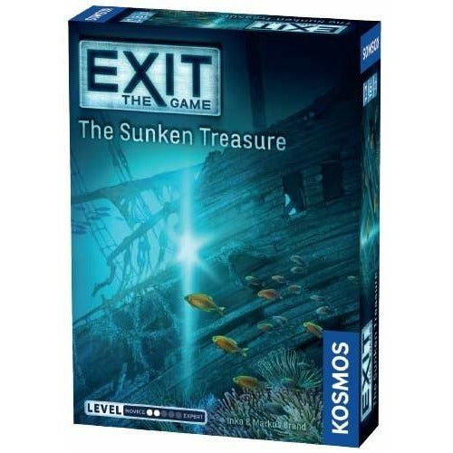 Exit: The Game – The Sunken Treasure | Escape Room Board Game for Adults & Families | Adventure Puzzle Game for Game Nights & Team Building