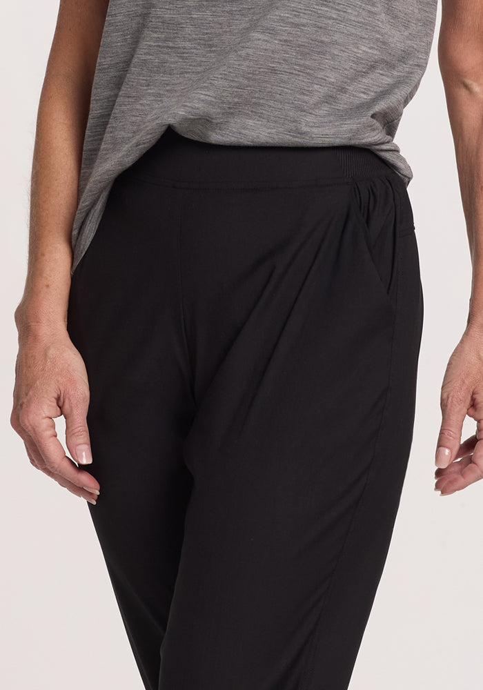 Palmer Joggers for Men & Women - Soft Comfortable Athletic Pants - Black Running Sweatpants for Gym, Workout & Casual Wear