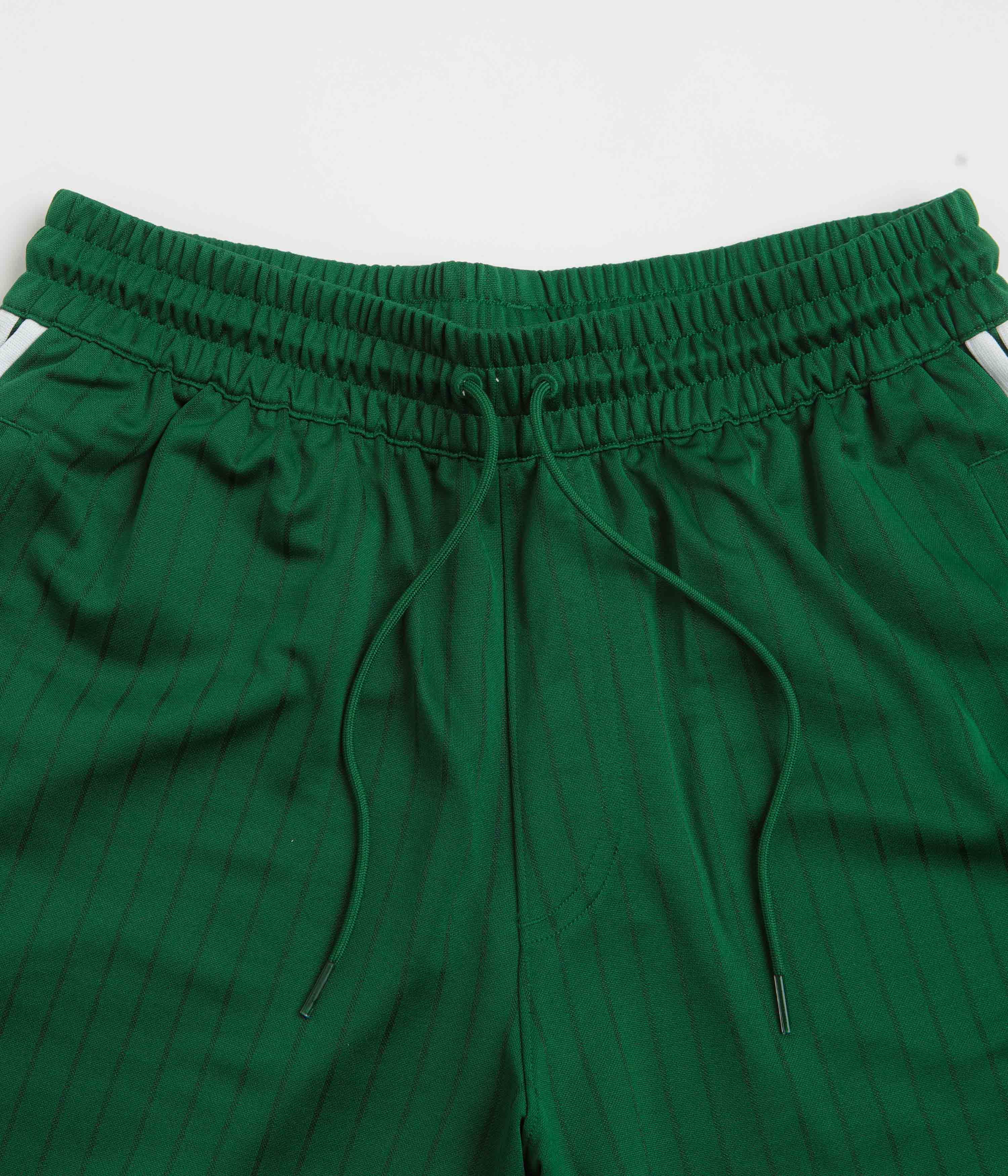 Adidas Skateboarding Classic Shorts for Men - Dark Green & White - Comfortable Athletic Shorts for Skateboarding, Running & Casual Wear