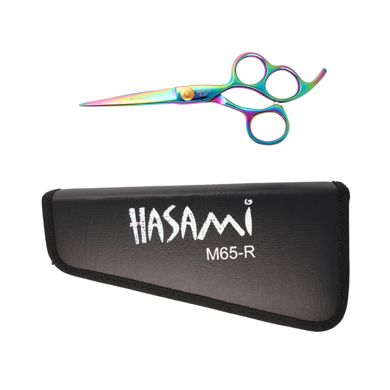 Hasami 5.5 Inch Professional Hair Cutting Scissors M65 R - Premium Stylist Shears for Salon & Home Haircuts, Trimming & Styling