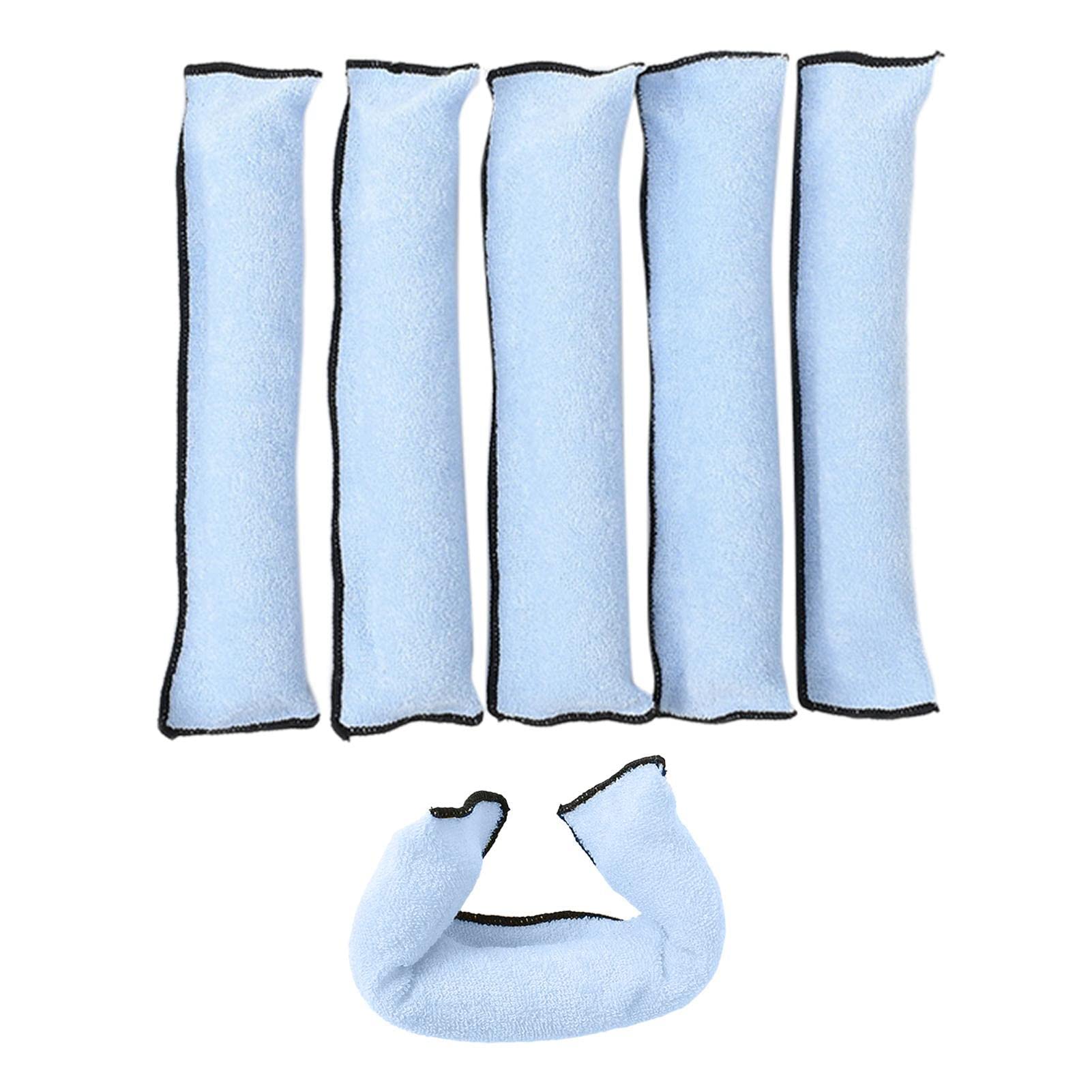 Soft Sleep Hair Rollers for Long Hair - Heatless Overnight Curlers with Foam Pillow & Cloth Cover | No Heat Hair Styling for Natural Waves & Curls | Perfect for Bedtime, Travel & Everyday Use