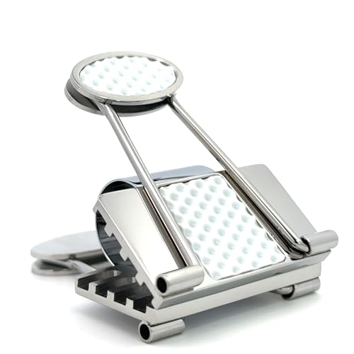 Silver w/ White Golf Ball Inserts