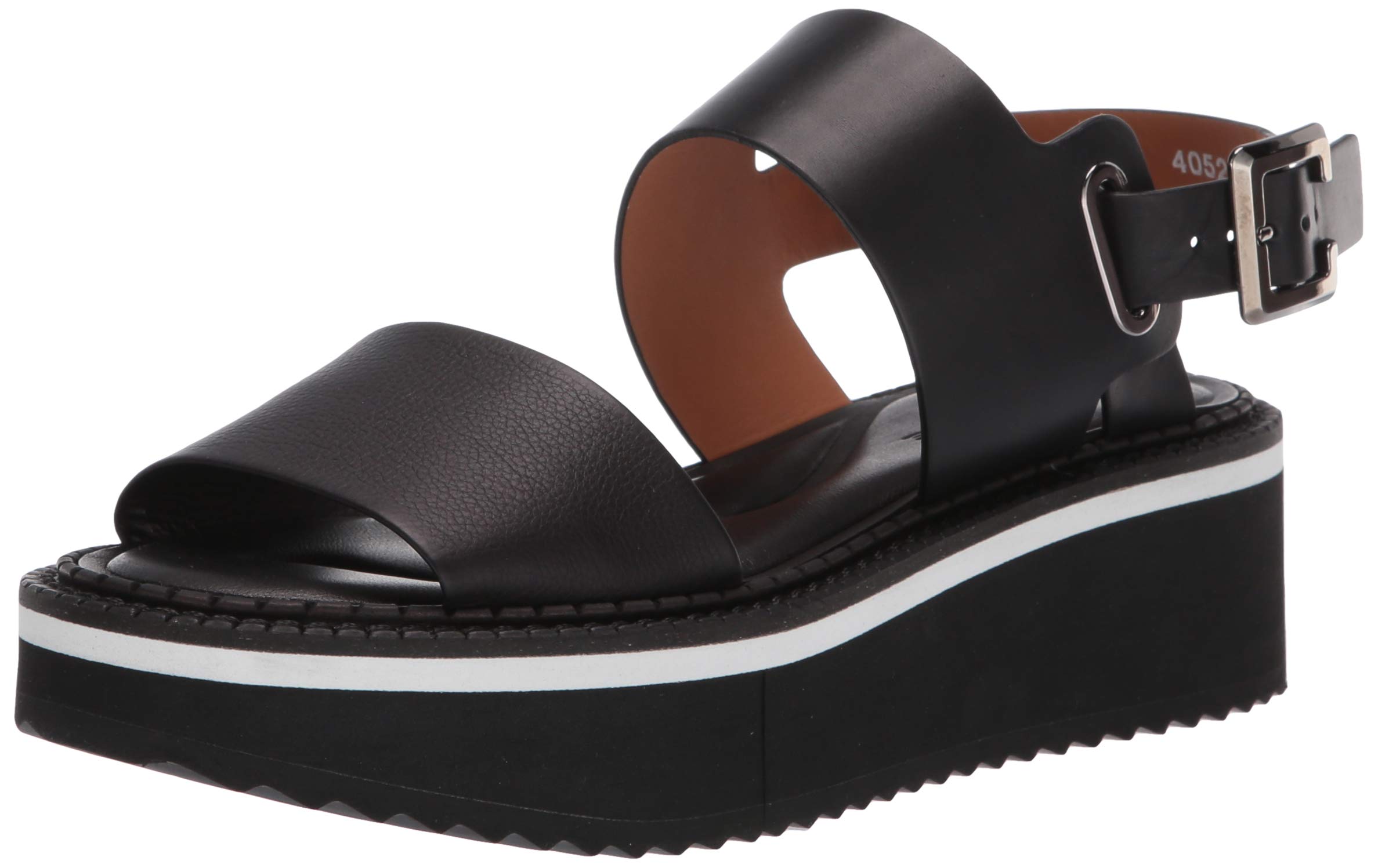 Clergerie Paris Women's Fleur Leather Banded Platform Sandals - Stylish Comfort for Summer Outings & Beach Vacations