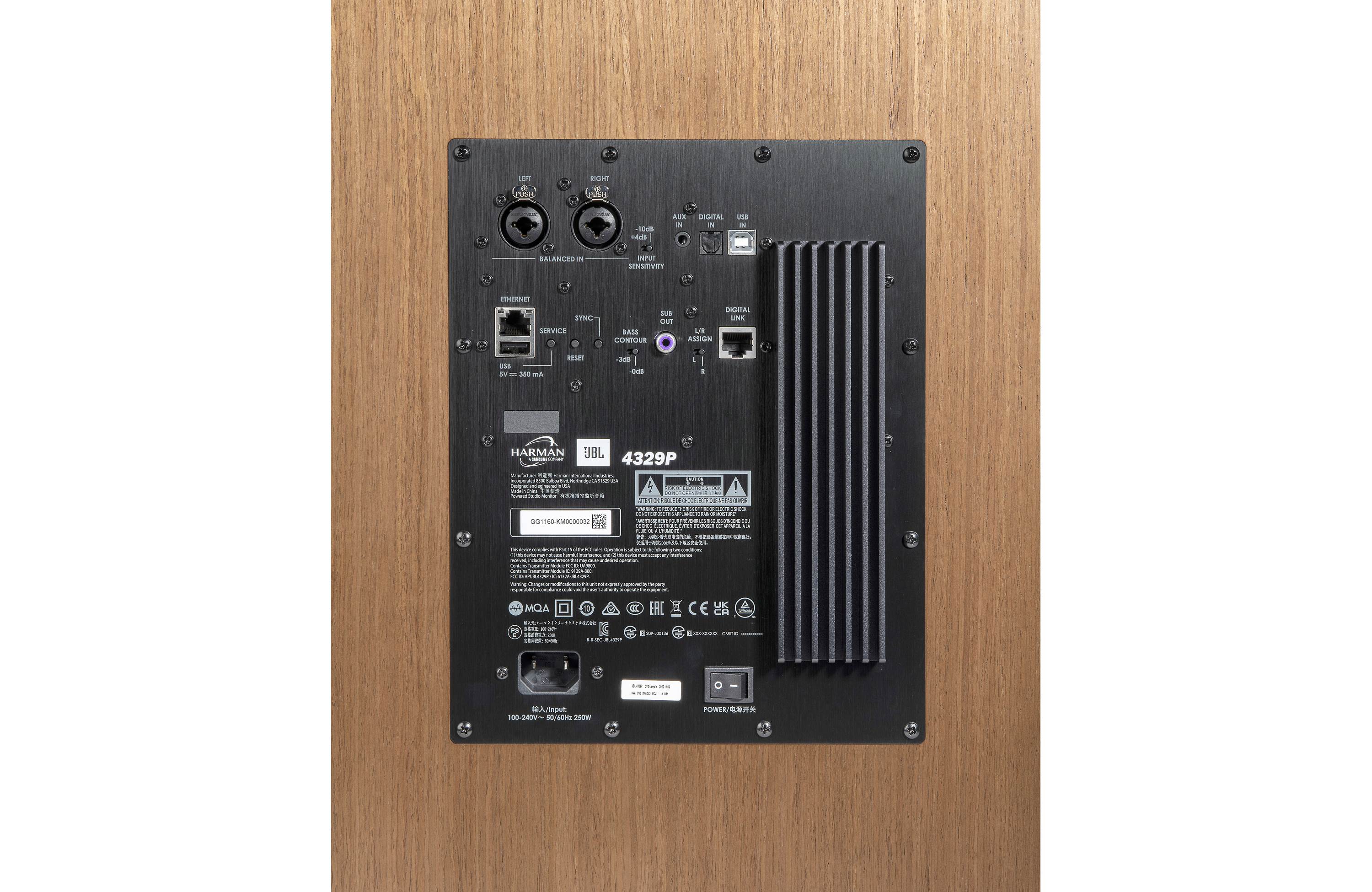JBL 4329P Wireless Powered Studio Monitor Speakers - Professional Audio Pair (Refurbished) - Perfect for Home Recording Studios & Music Production