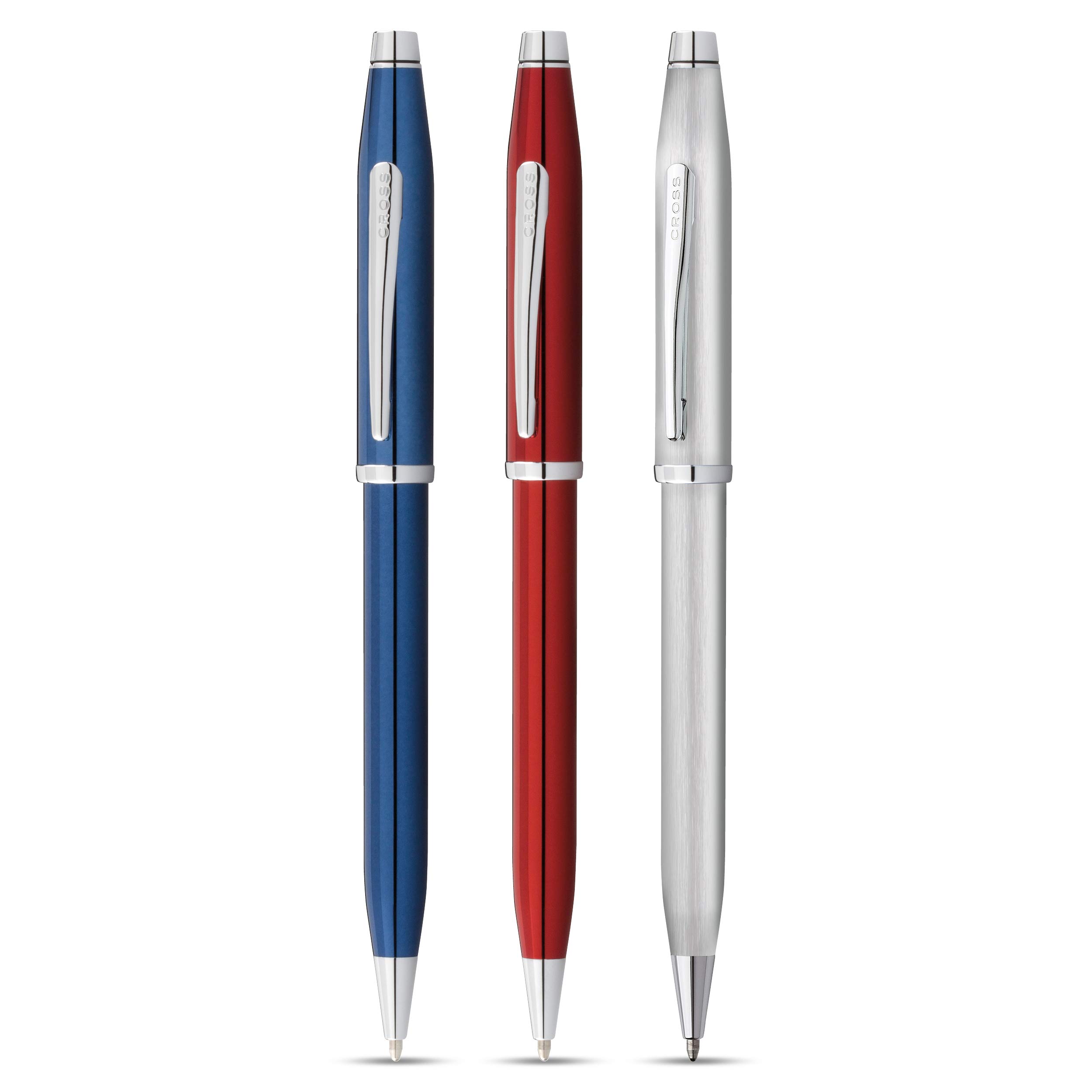 Cross Century II Limited Edition Ballpoint Pen - Premium Red Lacquer Finish with Gift Box | Luxury Writing Instrument for Business Gifts, Office Use & Special Occasions