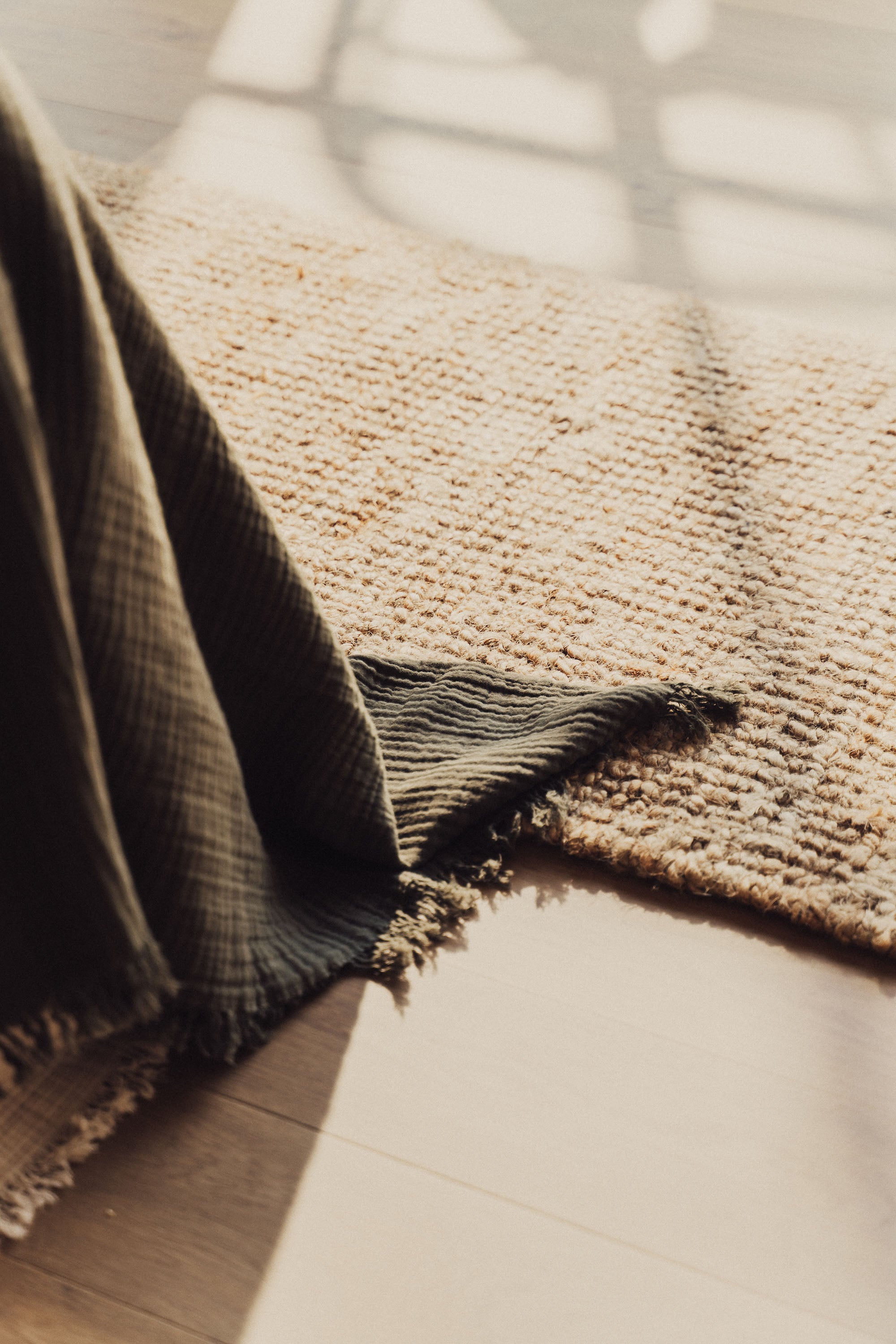 Natural Otto Jute Runner Rug - Eco-Friendly Handwoven Home Decor for Living Room, Bedroom & Dining Area | Perfect for Boho, Farmhouse & Coastal Style Interiors