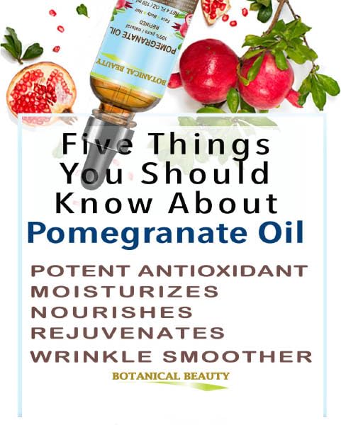 100% Pure Pomegranate Seed Oil - Cold Pressed & Refined, 1 Fl Oz (30ml) for Face, Skin, Hair & Nails Care | Rich in Vitamin C | Natural Carrier Oil for Moisturizing, Anti-Aging & DIY Beauty Recipes | Perfect for Dry Skin, Hair Treatment & Massage Therapy