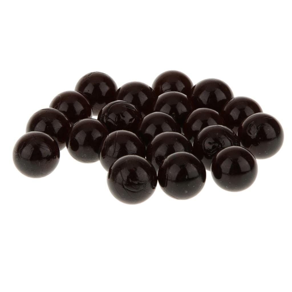 DYNWAVE 20Pcs Glass Marbles Balls - Colorful Beads for DIY Jewelry Making, Party Games, Home Decor & Kids Crafts - Perfect for Vase Fillers, Board Games & Sensory Play