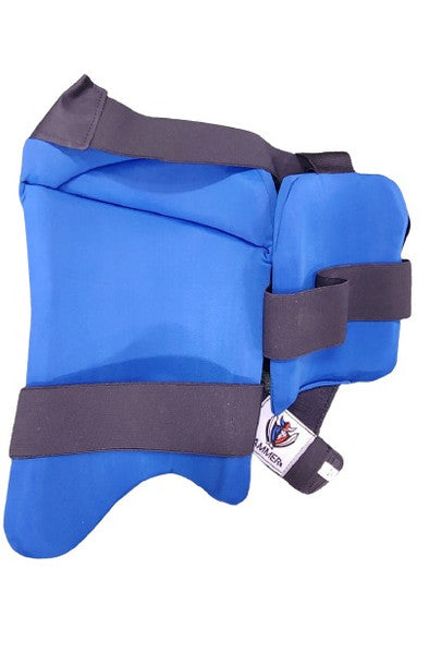 Junior Hammer Combo Thigh Guard - Blue - Protective Gear for Youth Martial Arts & Taekwondo Training