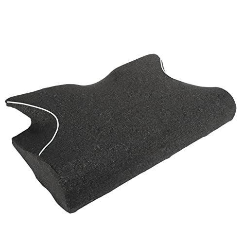 FEMB Neck Support Pillow for Lash Extensions & Tattoos - Professional Slow Rebound Memory Foam, Portable & Skin-Friendly (Black) - Perfect for Salon, Spa & Home Use