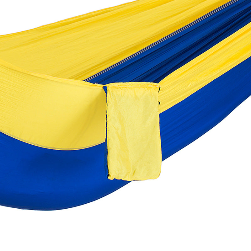 Premium Parachute Nylon Hammock for Adults - Lightweight & Durable Outdoor Camping, Backpacking, and Relaxation in Backyard or Beach