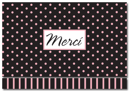 Elegant Thank You Note Cards with Envelopes - Perfect for Weddings, Birthdays & Appreciation Gifts | Ooh La La Stationery