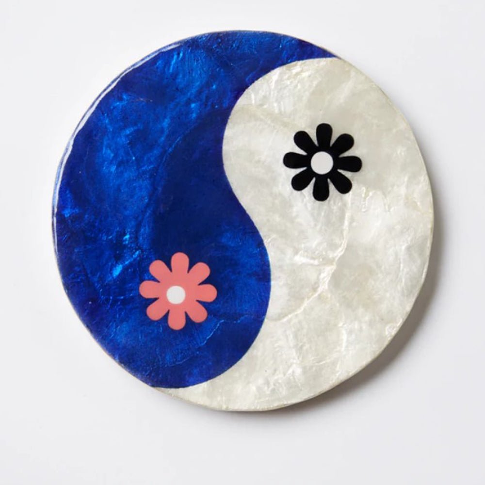 Yin Yang Blue 1 - Premium Yin Yang Symbol Necklace for Men & Women - Spiritual Balance Jewelry for Meditation, Yoga & Daily Wear