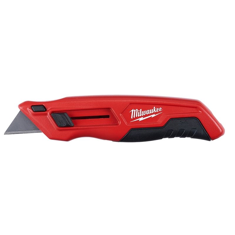 48-Piece 22mm 1510 Side Slide Utility Knife Set - Heavy Duty Retractable Box Cutter for Packaging, Shipping, DIY Crafts & Home Improvement Projects
