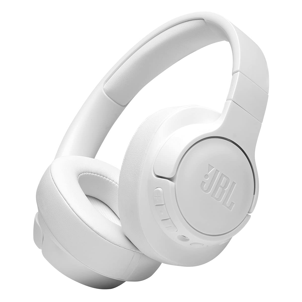 JBL Tune 760NC Wireless Over-Ear Headphones with Active Noise Cancelling (ANC), Lightweight Foldable Design - White - Perfect for Travel, Work & Music Lovers