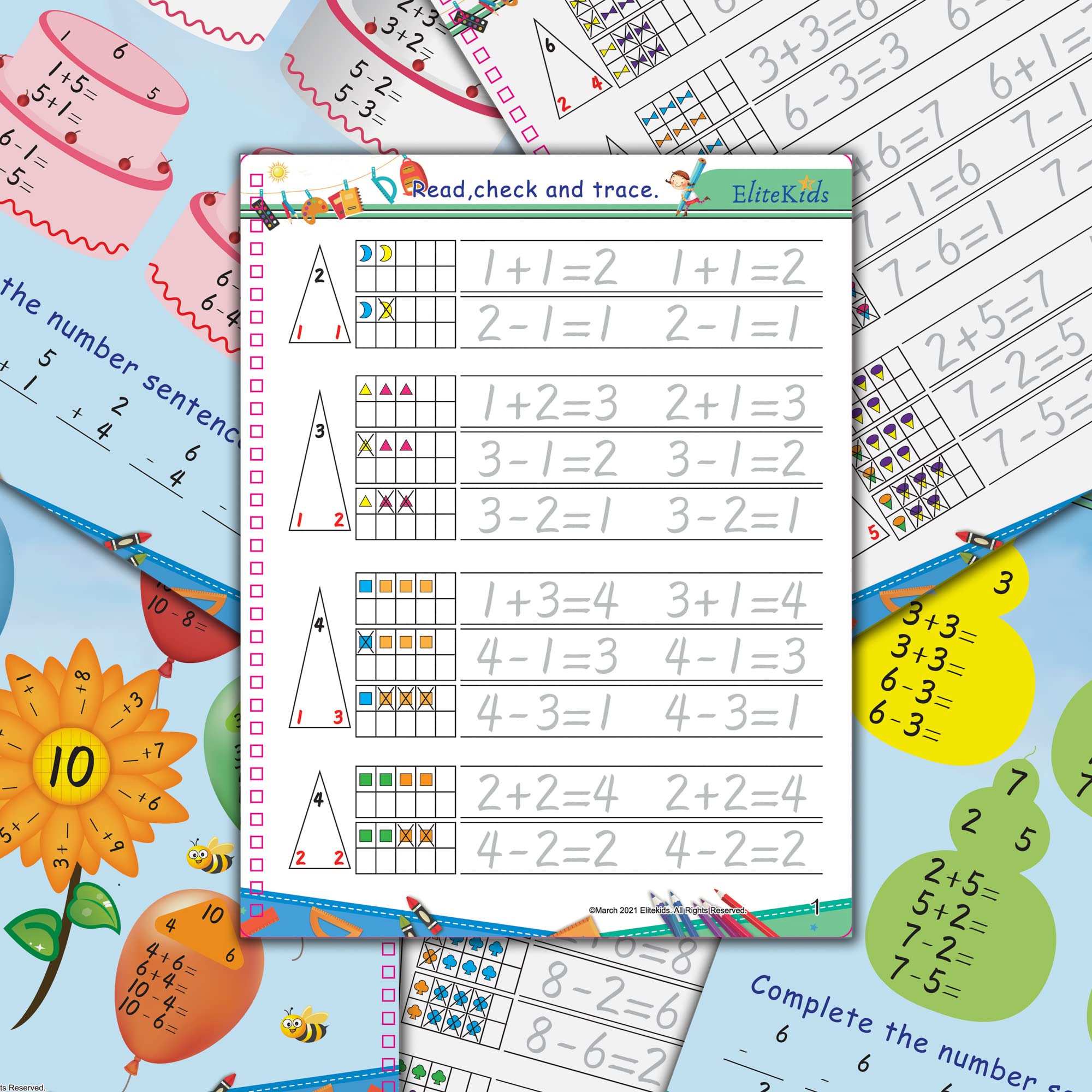 Magic Practice Copybook 6 Workbooks with Disappearing Ink Pens - Reusable Handwriting Practice for Kids Ages 3-5 | Calligraphy & Letter Tracing Books (8.7×6.9in) - Perfect for Preschool Learning, Homeschooling & Classroom Writing Activities