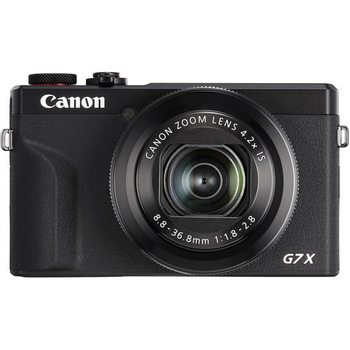 Canon PowerShot G7 X Mark III Digital Camera 20.1MP 4K Video Vlogging Camera with Flip Touch Screen & WiFi (Black) - Perfect for Travel, YouTube Vlogging & Photography