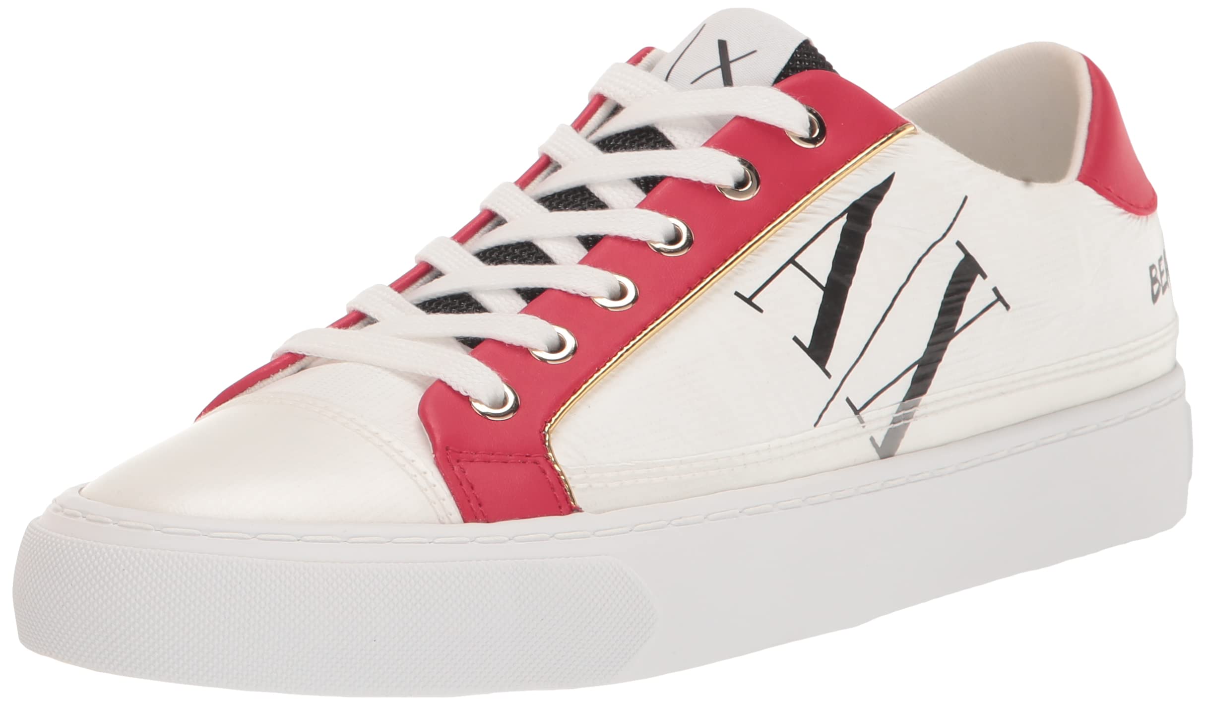 ARMANI EXCHANGE Women's AX Beats Fashion Sneakers - Stylish Casual Shoes for Women | Comfortable Walking & Everyday Wear | Perfect for Work, Travel & Outfits
