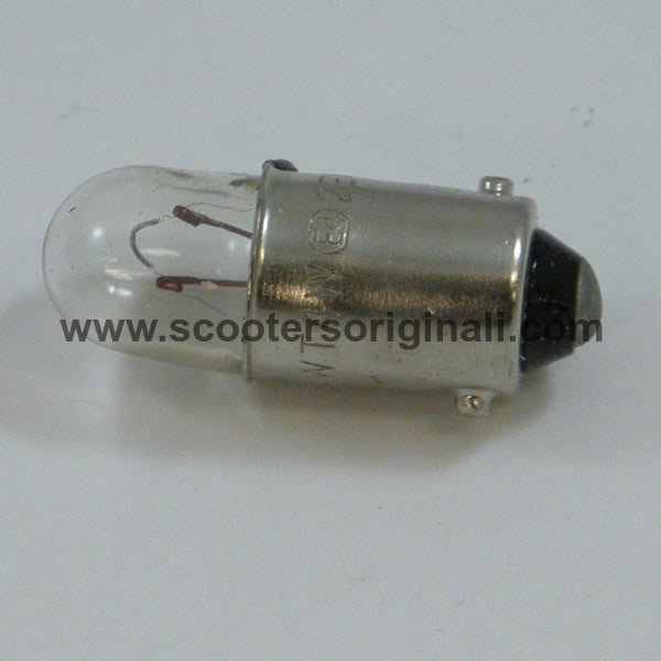 Vespa & Lambretta 12V 2W BA15D Bulb - High Beam & Turn Signal Indicator Light for Scooters - Perfect for Night Riding and Urban Commuting