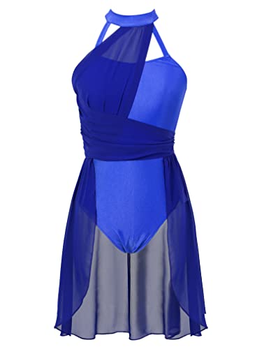 Halter Neck Royal Blue