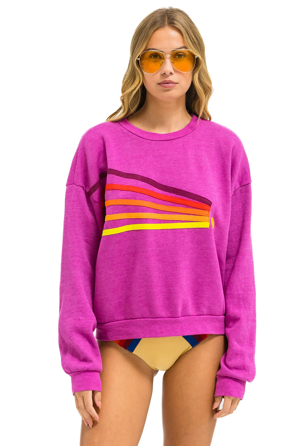 Aviator Nation Daydream Sweatshirt - Vintage Inspired Pullover Hoodie for Women & Men | Cozy Casual Wear for Street Style, Lounge & Outdoor Activities