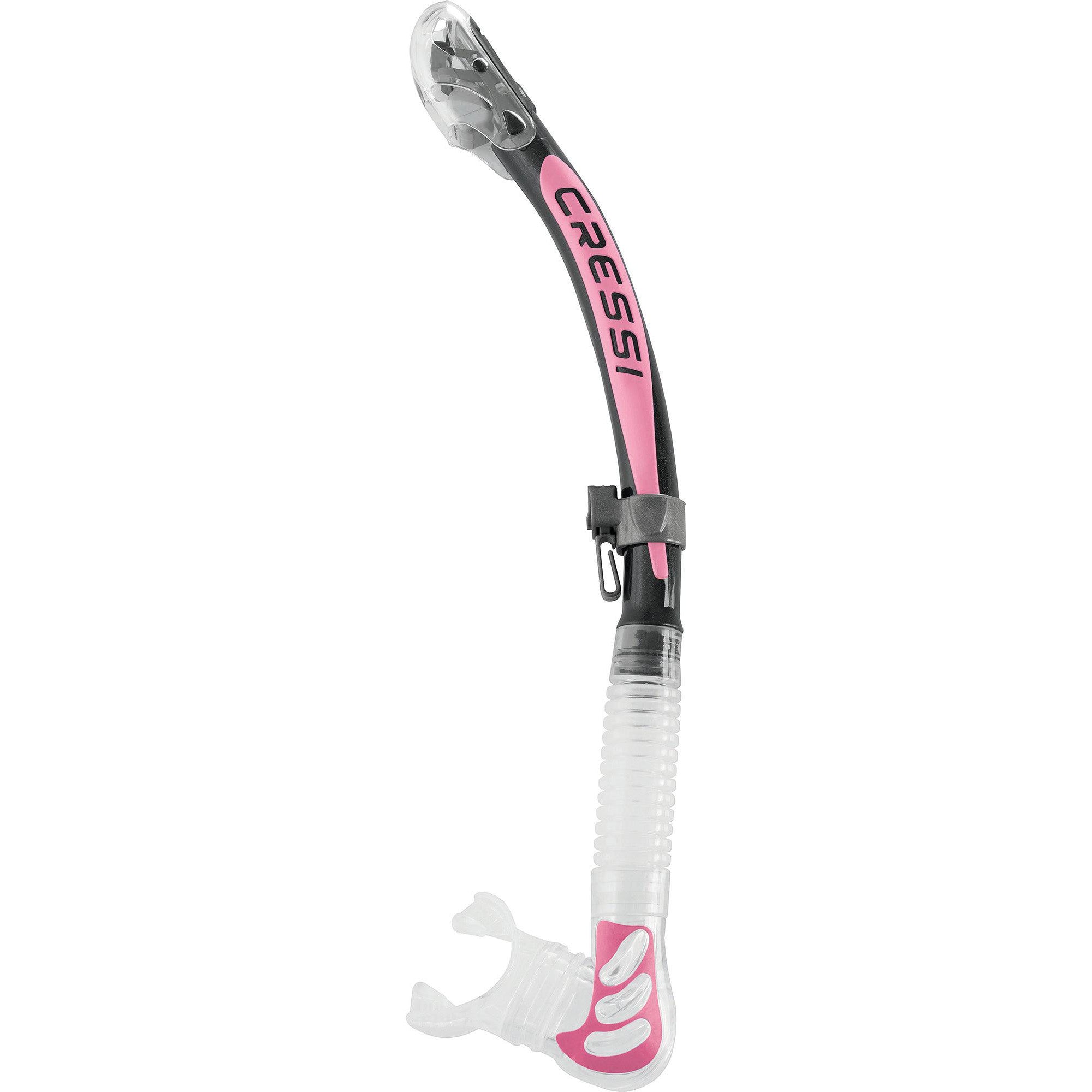 Cressi Alpha Ultra Dry Snorkel - High Performance Snorkeling Gear for Adults & Kids - Perfect for Swimming, Diving & Underwater Exploration