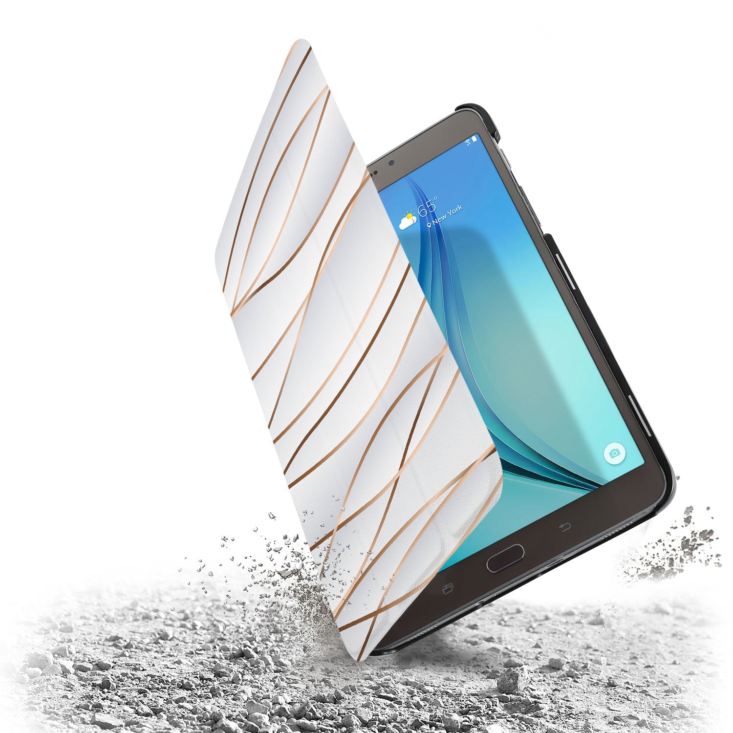 Premium Samsung Tablet Case - Slim Protective Cover for Samsung Galaxy Tab A/S/S7/S8 - Durable Shockproof & Scratch-Resistant Design - Perfect for Work, Travel & Home Use