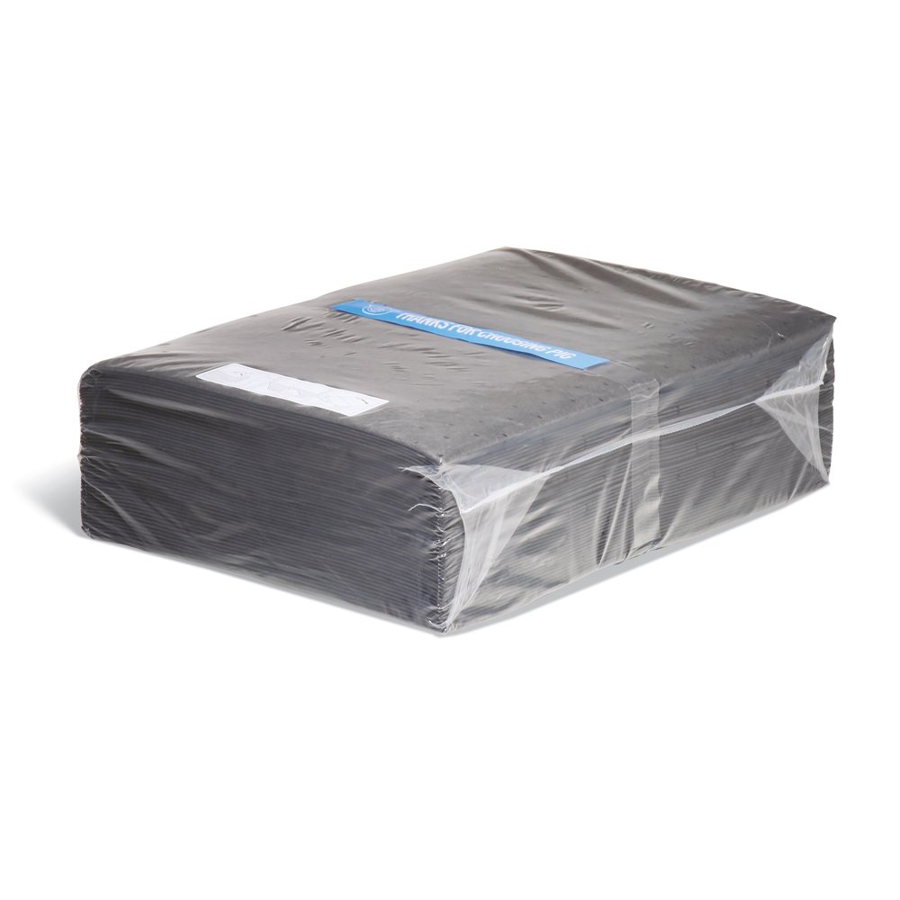 Premium PIG Absorbent Mat Pads - 50 Pack Oil Absorbent Pads (15
