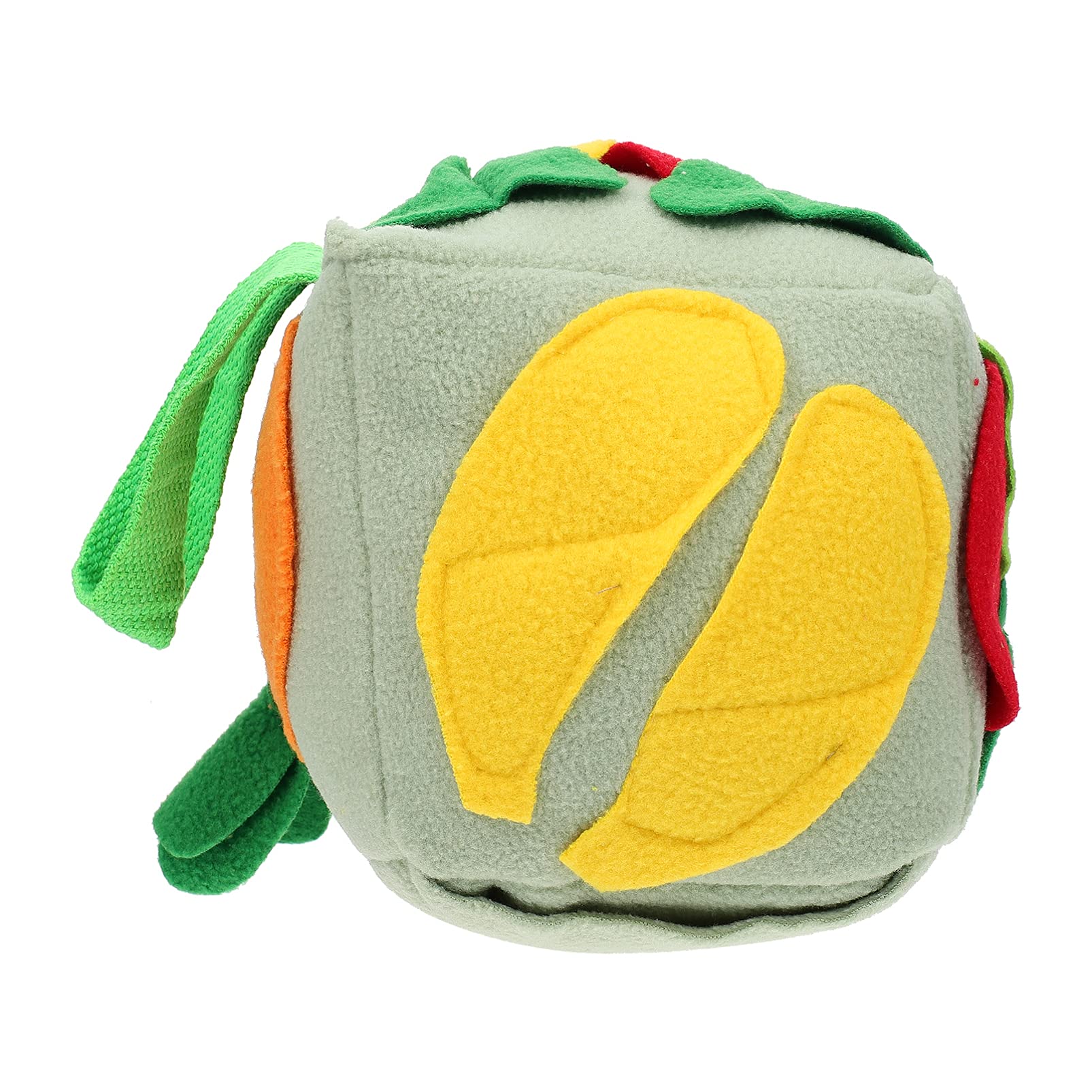 Balacoo Interactive Dog Chew Toy - Missing Food Ball Teething & Foraging Toy for Boredom Relief, Treat Dispenser & Snuffle Mat - Plush Chew Toys for Small Medium Large Dogs - Perfect for Indoor Play, Training & Mental Stimulation