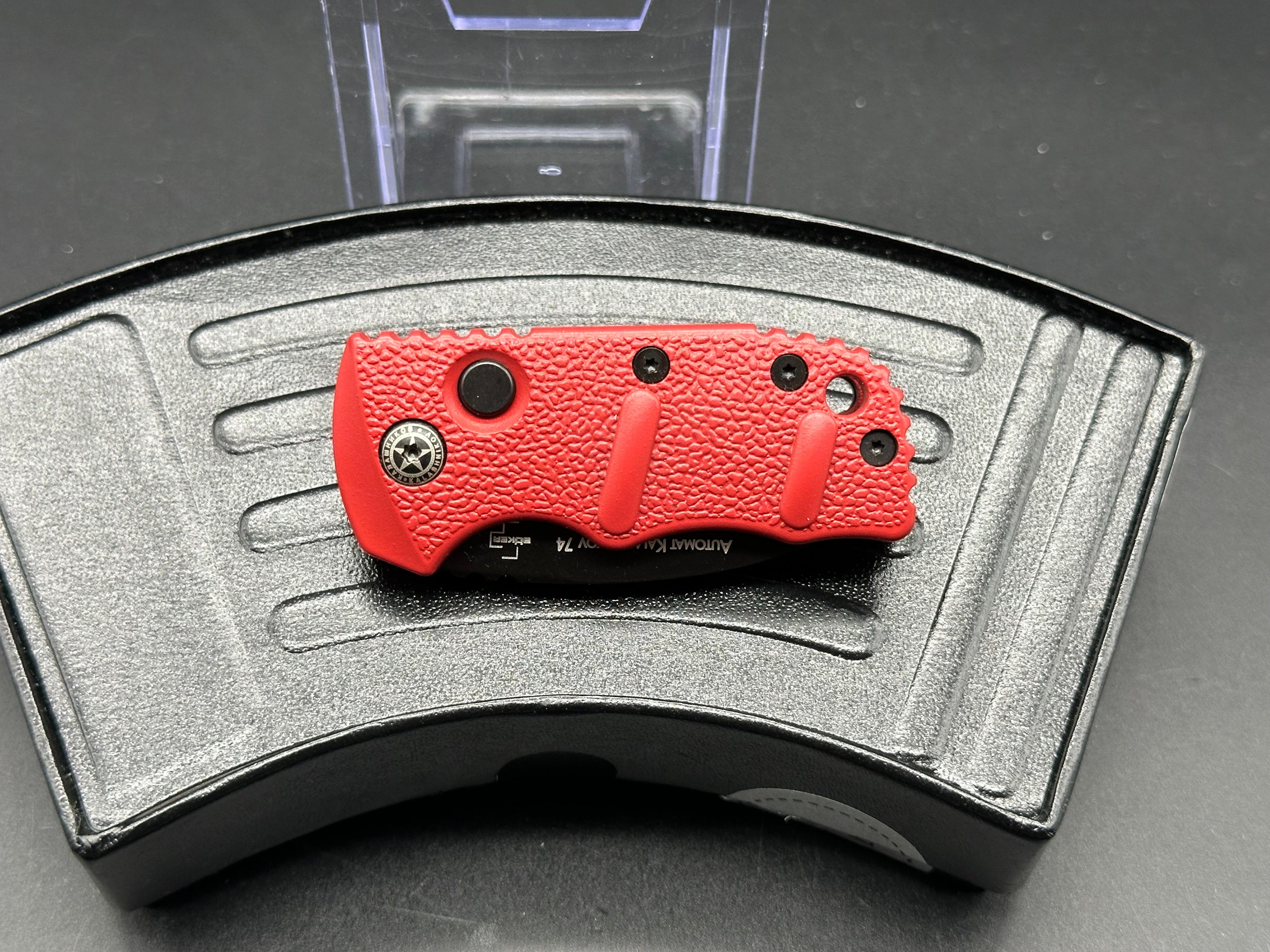 Boker Red Sub Kalashnikov Automatic Knife - 1.95