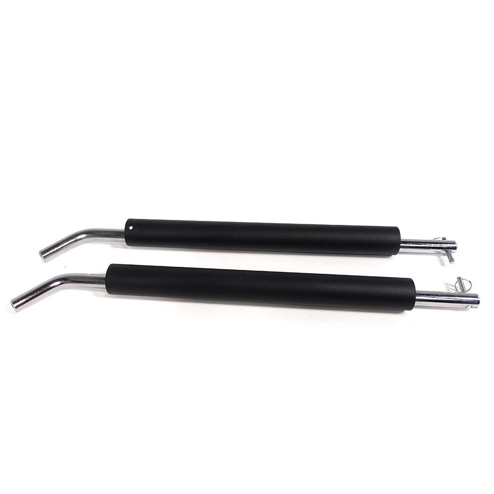Force USA 2FT Pin & Pipe Safety Spotter Bars (Pair) - Heavy Duty Gym Equipment for Power Racks & Squat Racks - Perfect for Weightlifting, Strength Training & Home Gym Safety