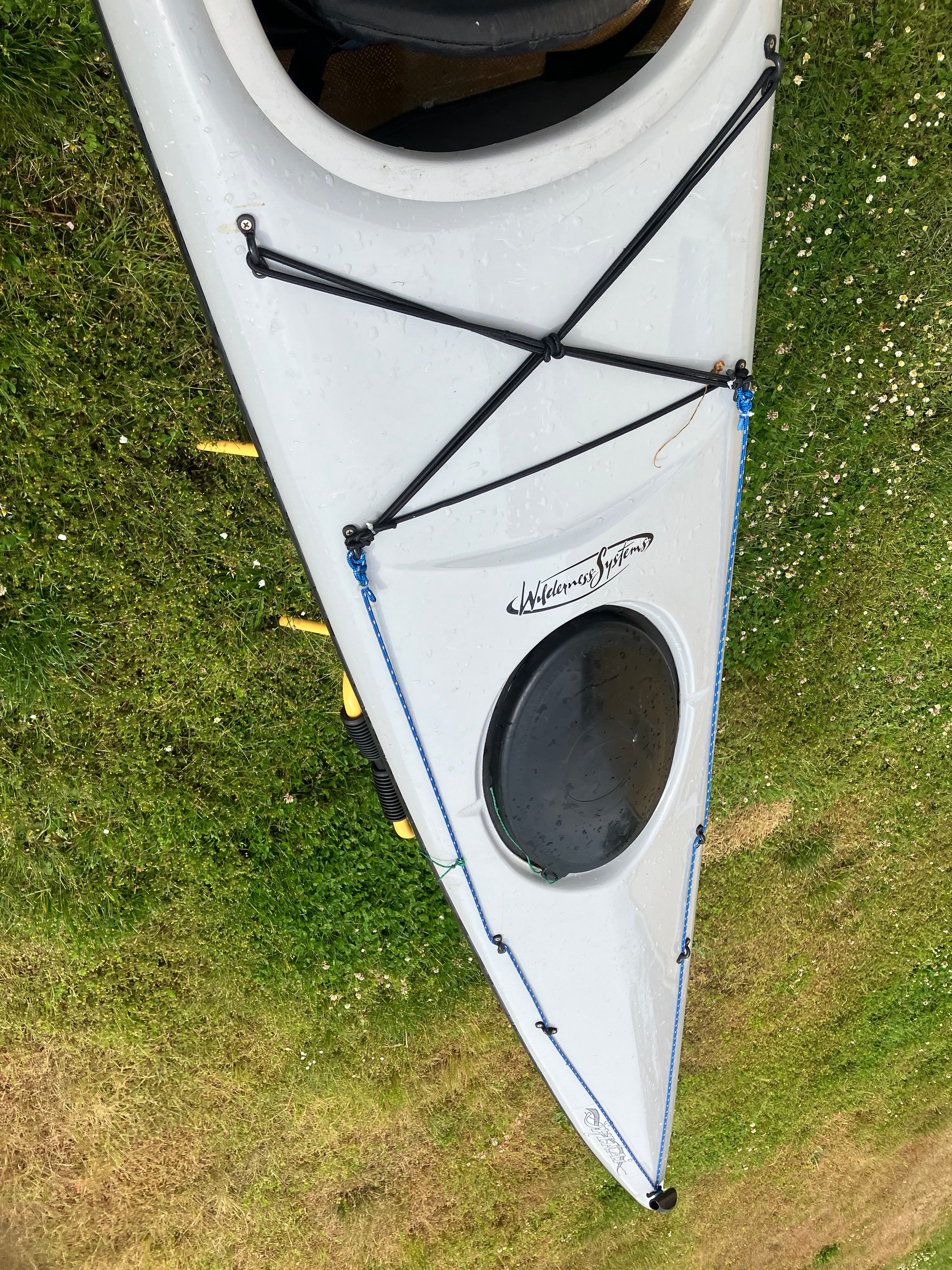 Used Wilderness Systems Shenai Kevlar Kayak (1998 Model) - Lightweight & Durable Canoe for Fishing, Camping & Outdoor Adventures