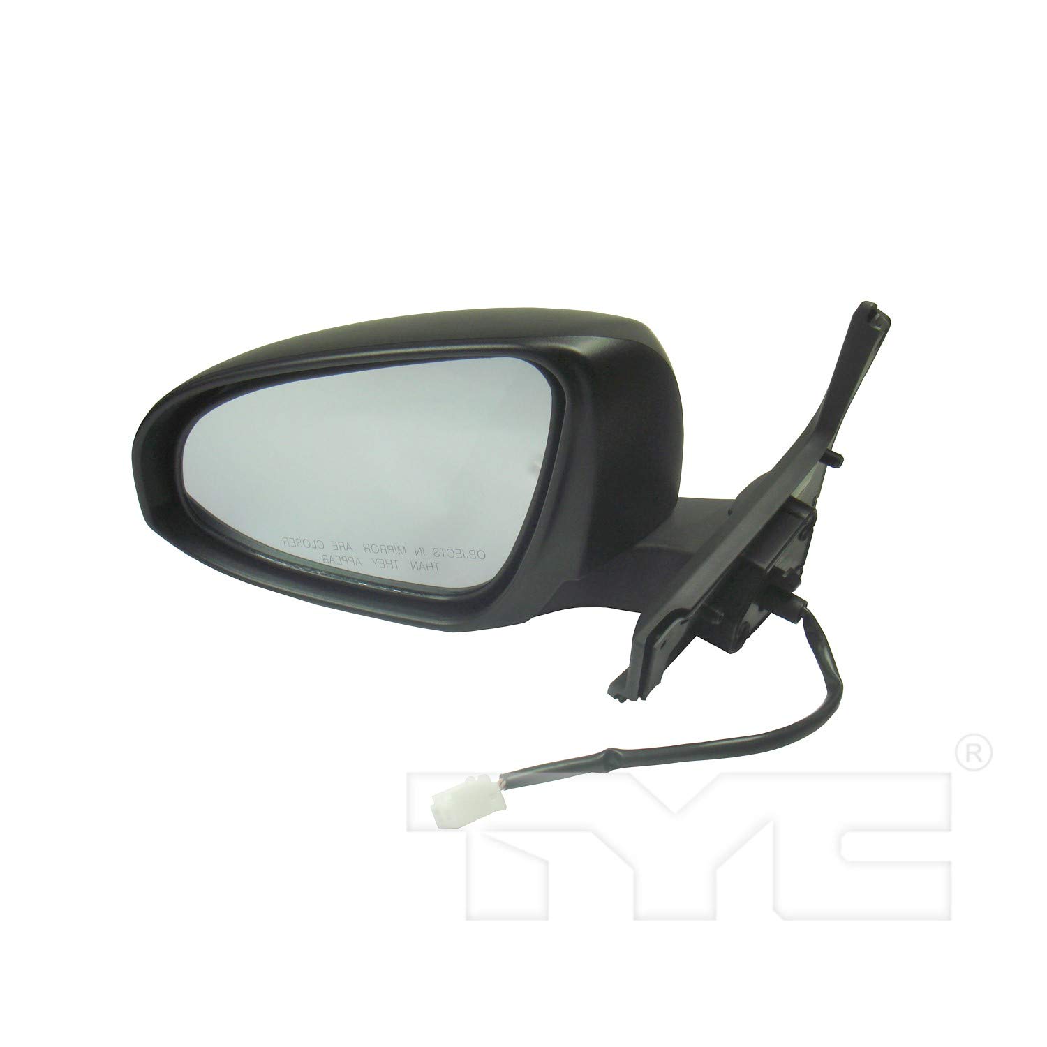 2012-2015 Toyota Prius C Power Heated Side Door View Mirror - Left Driver Side Replacement - Enhances Visibility & Safety for City Driving & Parking