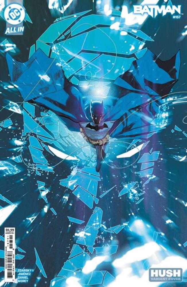 Batman #157 Cover D Mitch Gerads Hush Variant - Premium Card Stock Comic Book for Collectors & Fans - Perfect for Display, Gifts & Comic Book Collections