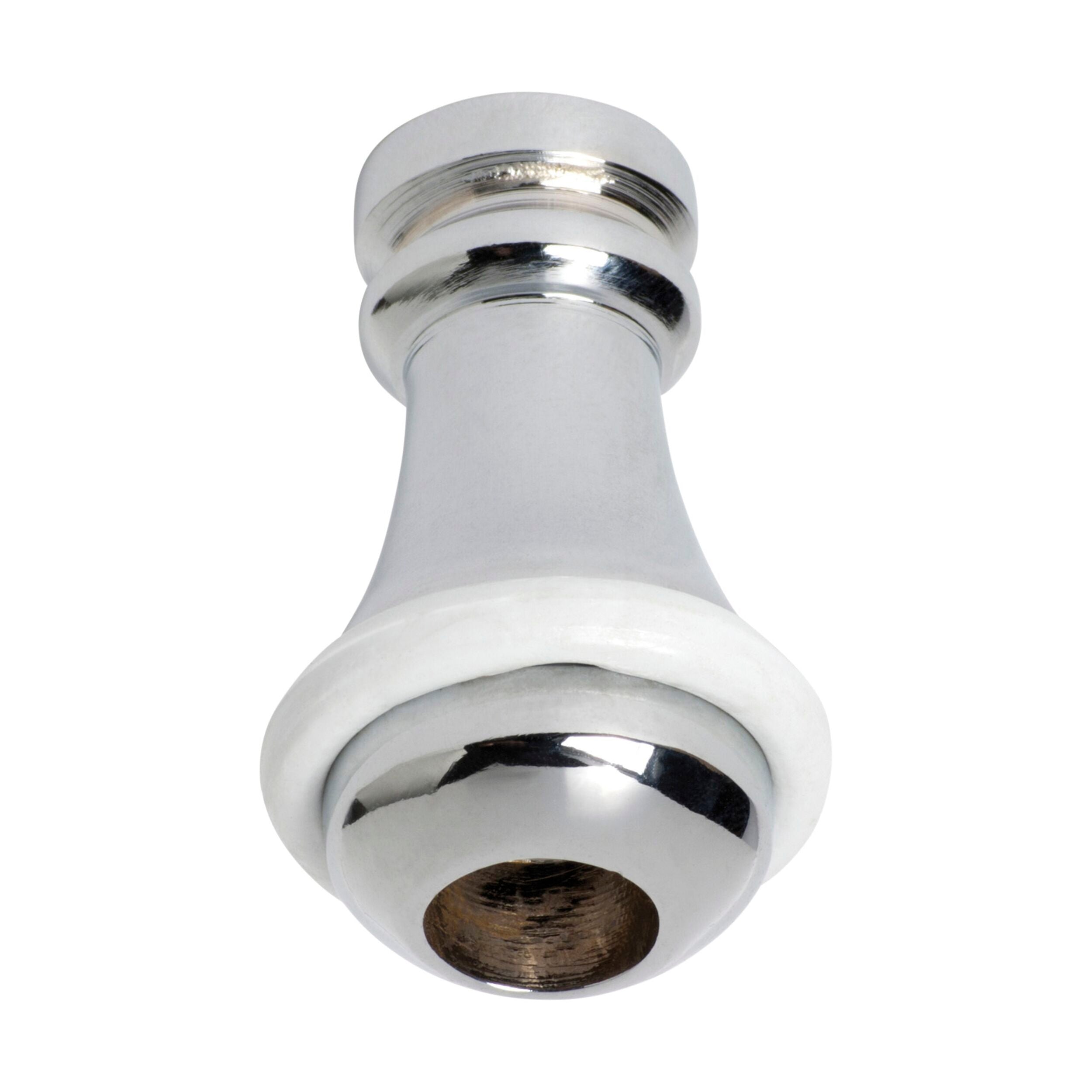 4656 Cord Weight Chrome Plated H32mm - Premium Decorative Pull for Windows, Curtains & Drapes - Elegant Home Decor Accessory
