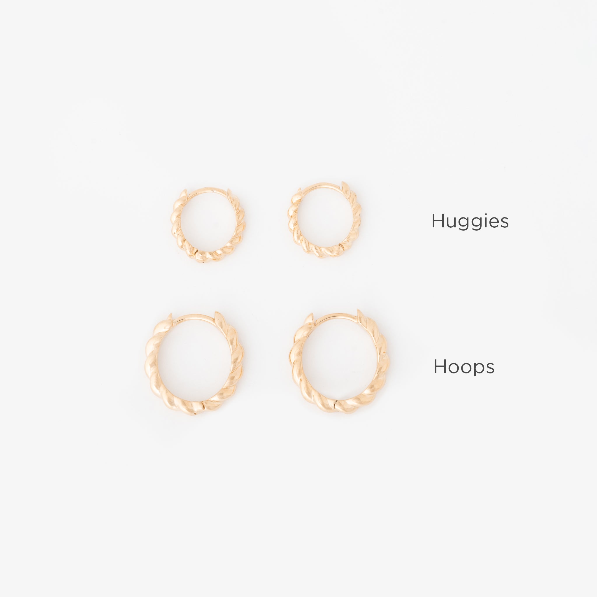 Stylish Twist Hoops Earrings for Women - Trendy Gold & Silver Hoop Earrings for Everyday Wear | Perfect for Office, Parties & Casual Outfits