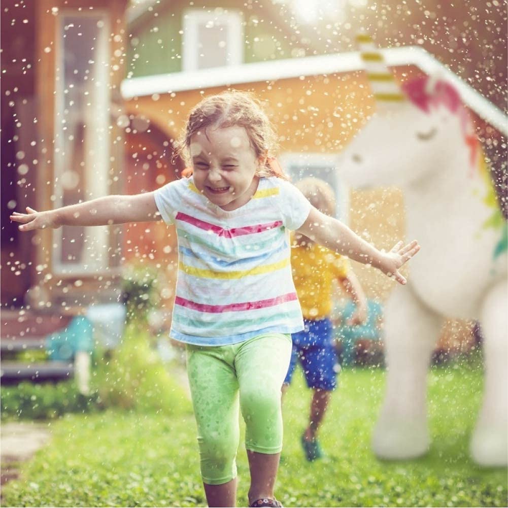 Jasonwell Giant Inflatable Unicorn Sprinkler - Outdoor Water Play Toy for Kids, Large Backyard Sprinkler for Summer Fun | Perfect for Pool Parties, Garden Play & Summer Cooling
