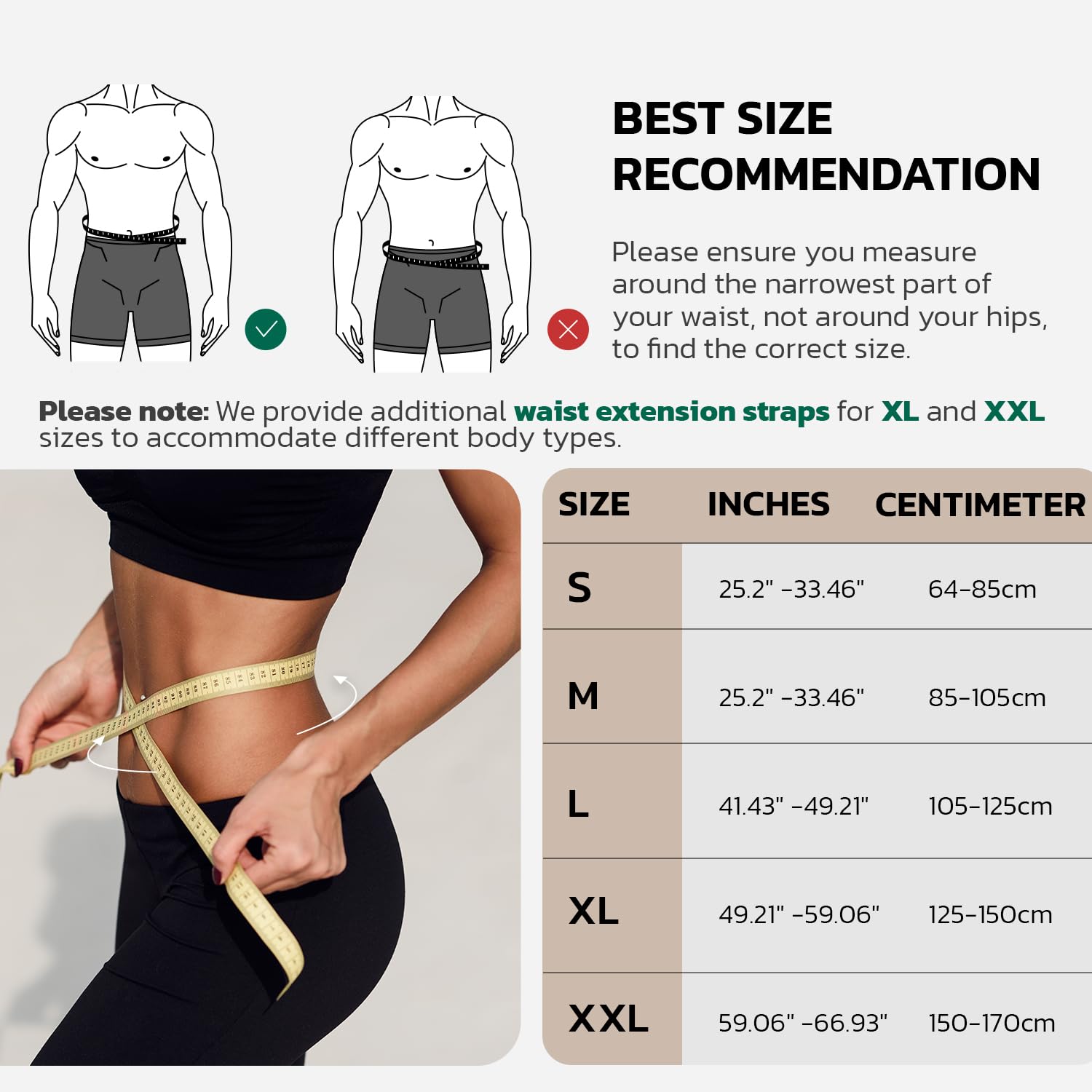 360-Degree Support Back Brace for Lower Back Pain Relief - Adjustable Lumbar Support Belt for Men & Women with Sciatica, Herniated Disc - Breathable Comfort for Office, Gym & Daily Activities