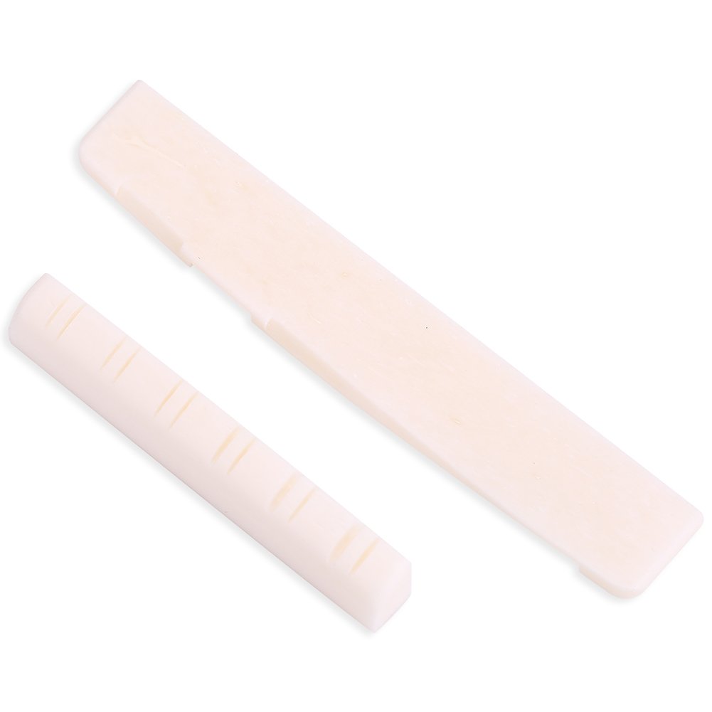 Premium 12-String Acoustic Guitar Bone Bridge & Nut Set – High-Quality Replacement Parts for Enhanced Sound & Durability | Upgrade Vintage & Modern Guitars | Perfect for Folk, Rock & Blues Music | Ideal for Stage Performances, Studio Recording & Home Practice | Great Gift for Musicians | Use for Live Concerts, Music Studios & DIY Guitar Maintenance