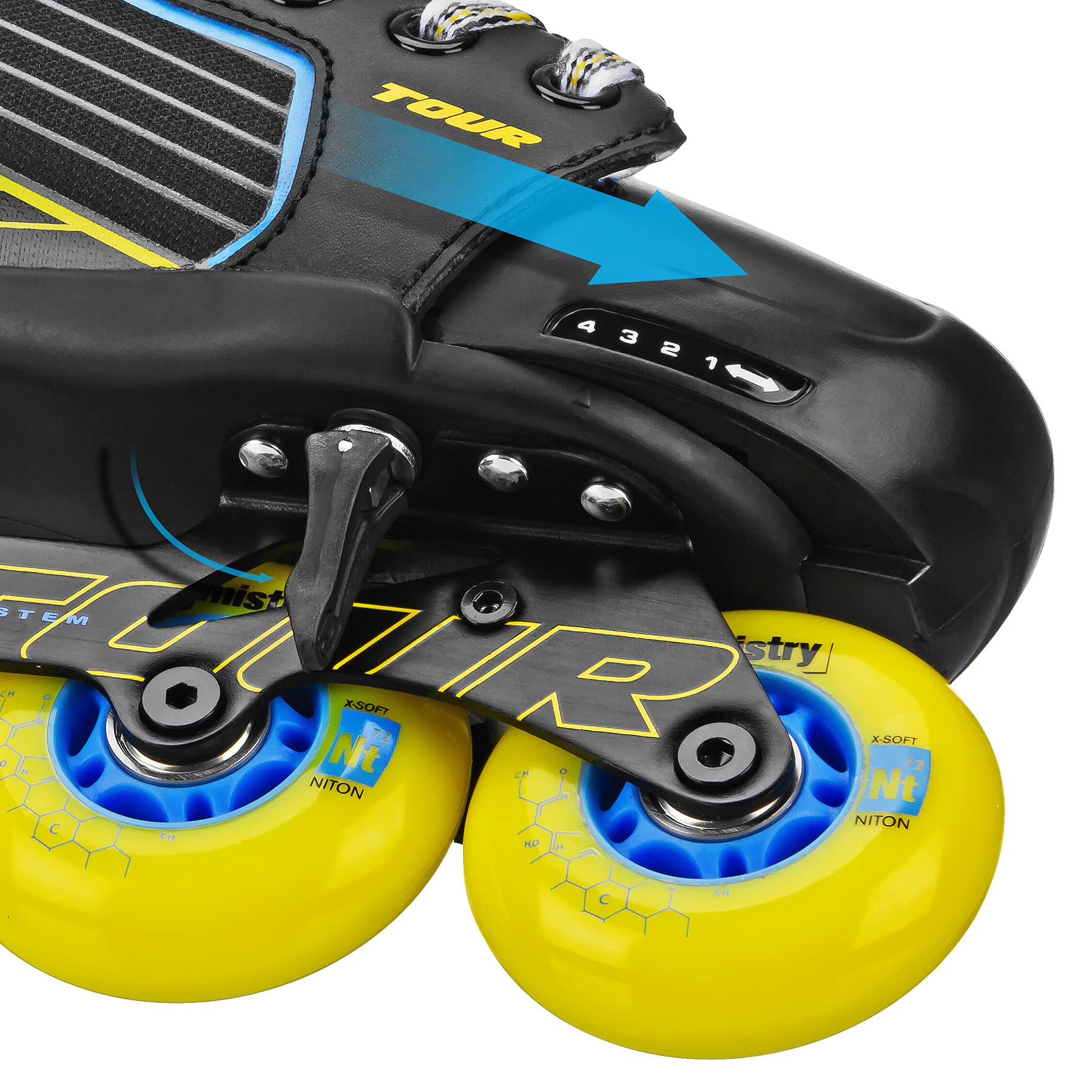 Code9.one Youth Adjustable Hockey Skates - Boys & Girls Sizes 3-7 - Lightweight Comfortable Ice Skates for Kids - Perfect for Hockey Practice, Games & Ice Rink Fun