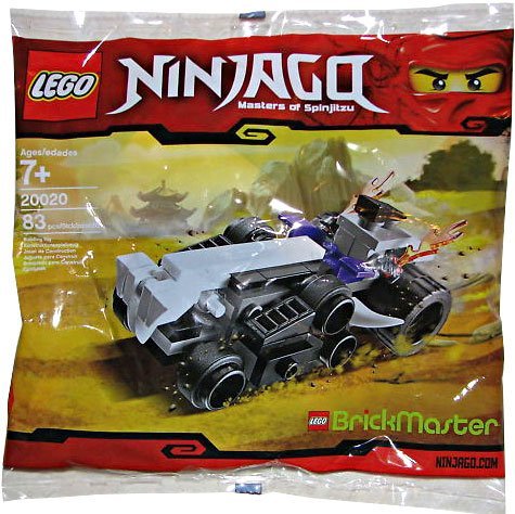 LEGO Ninjago Mini Turbo Shredder Building Set 20020 - Exclusive Brickmaster Edition (Bagged) | Collectible Toy for Kids & Fans | Perfect for Play, Display & Gift Giving
