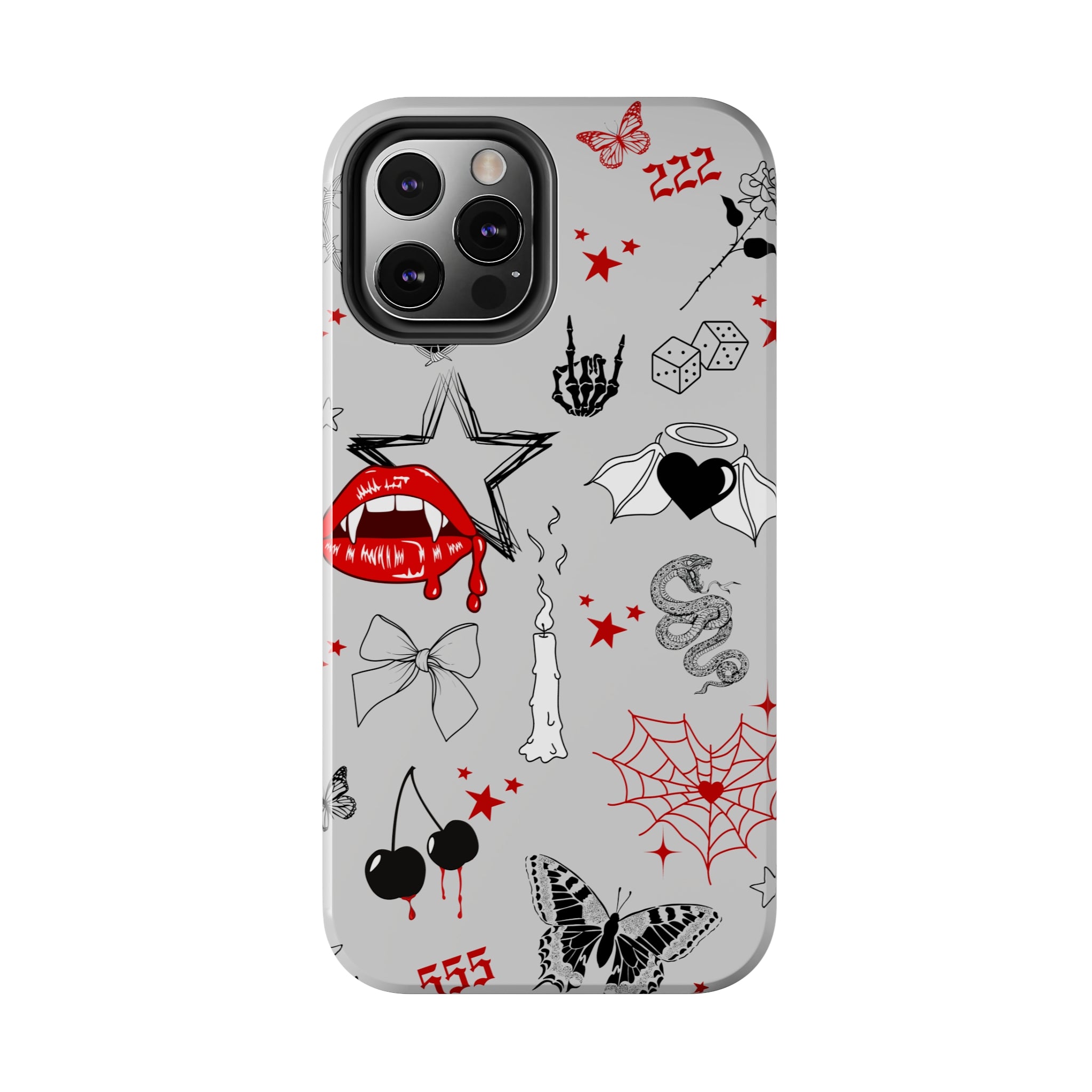 Bite Me iPhone Case - Funny & Protective Phone Cover for iPhone 13/14/15 - Perfect for Halloween, Gifts & Everyday Use