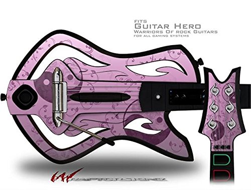 Yin Yang Purple Decal Skin for Guitar Hero Warriors of Rock Guitar - Protective Vinyl Sticker Wrap (Guitar Not Included) - Perfect for Gaming, Music Lovers & Customizing Your Guitar Controller