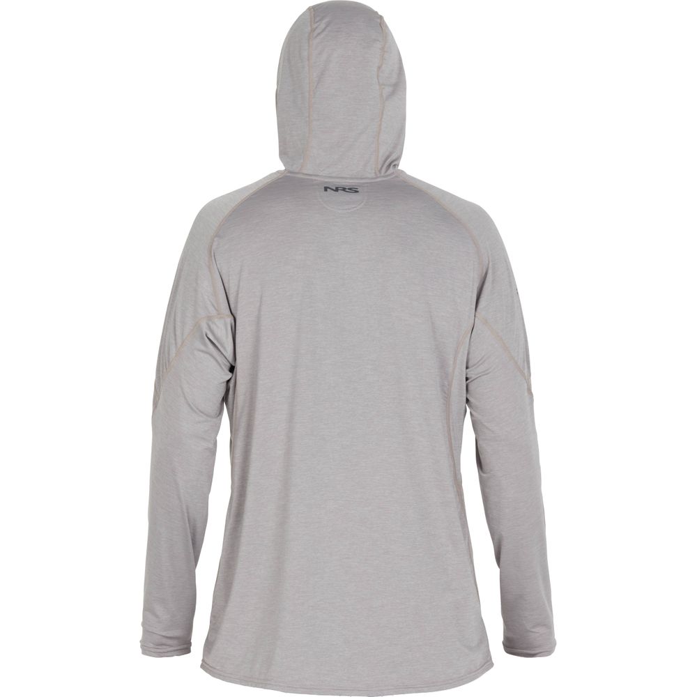 NRS Men's Silkweight Hoodie - Lightweight & Breathable Performance Hooded Shirt for Outdoor Activities - Hiking, Camping & Water Sports Gear